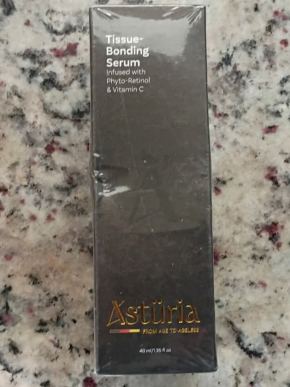 Asturia Tissue-Bonding Serum-Phyto-Retinol & Vitamin C-1.35 oz/40 ml-NEW-SEALED